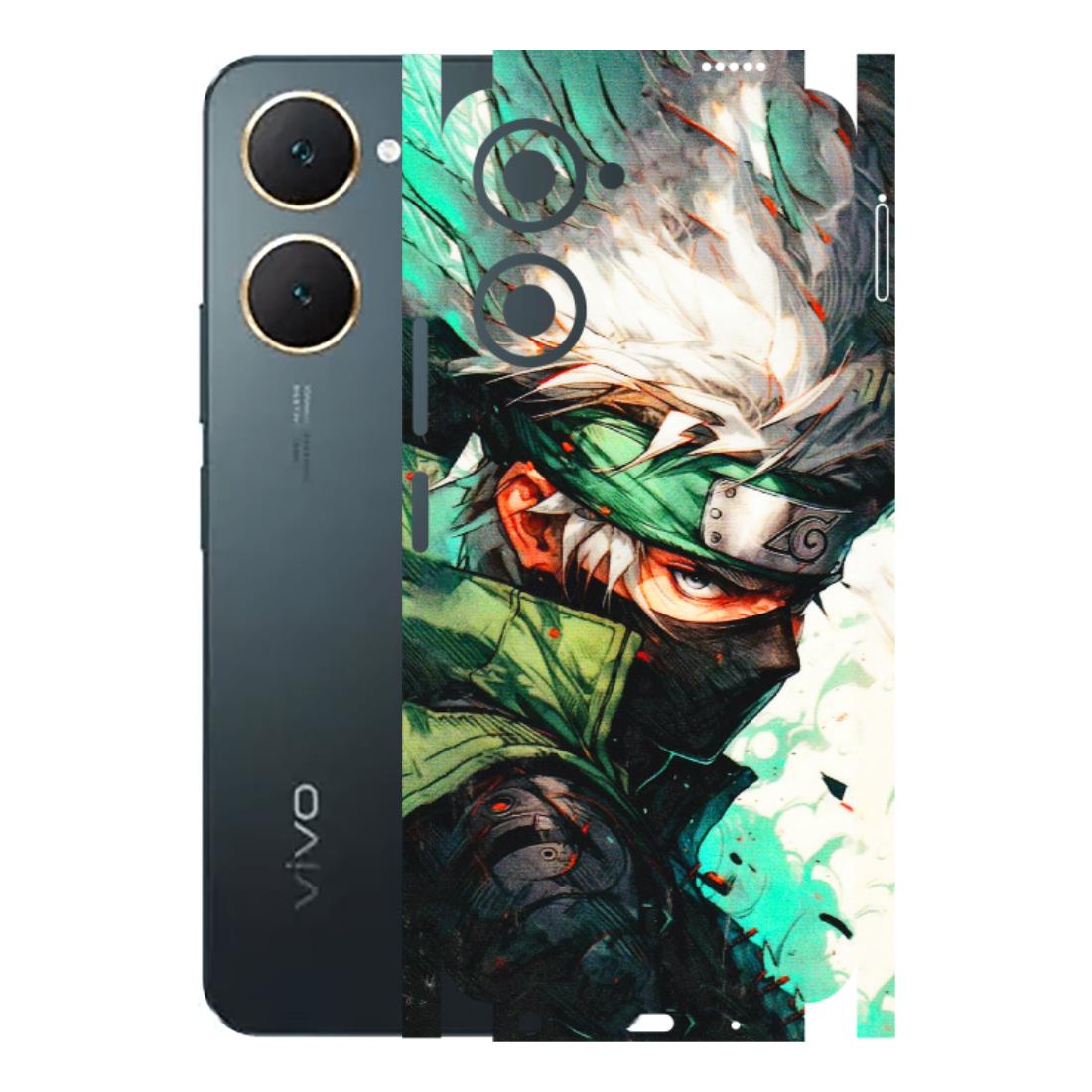 VIVO Y Series Phone Skins (All Models) - Kakashi Side Profile - 3D Embossed Finish (L-249) Vivo Y18