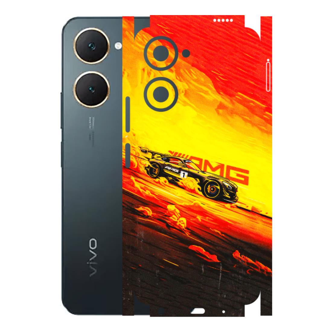 VIVO Y Series Phone Skins (All Models) - AMG Car Speed Cover - 3D Embossed Finish (L-256) Vivo Y18