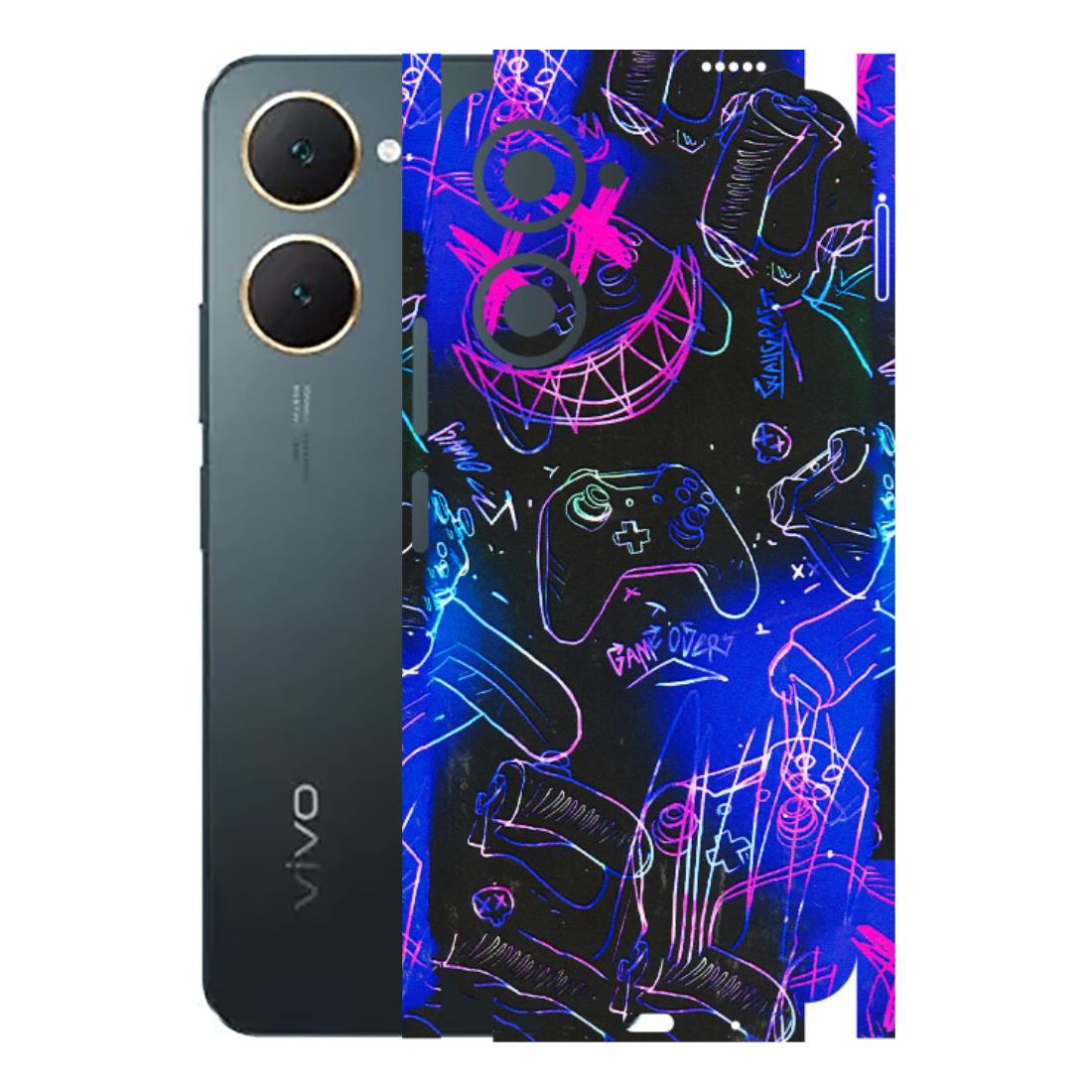 VIVO Y Series Phone Skins (All Models) - Gamers Paradise - 3D Embossed Finish (L-258) Vivo Y18