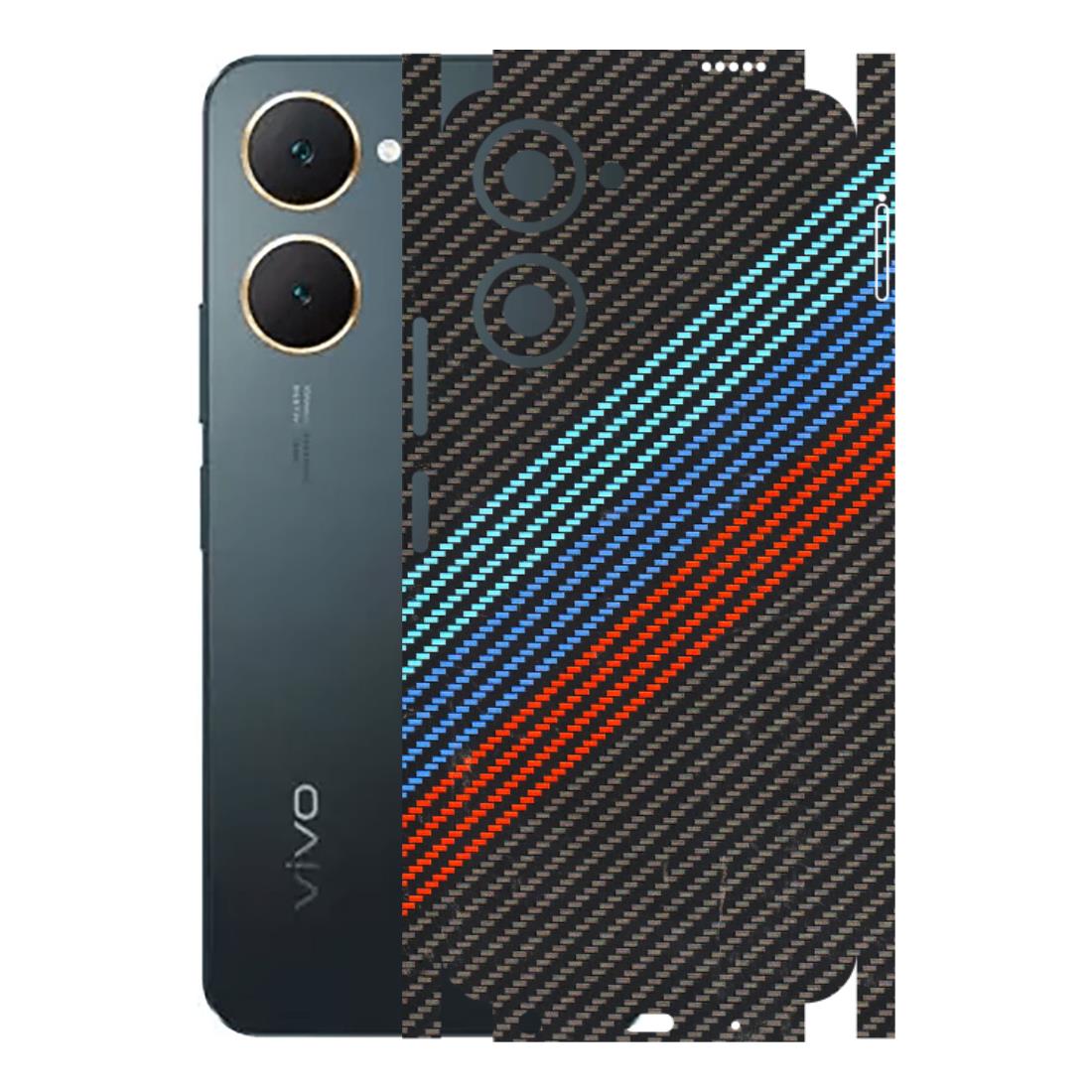 VIVO Y Series Phone Skins (All Models) - Carbon BM - 3D Embossed Finish (L-302) Vivo Y18
