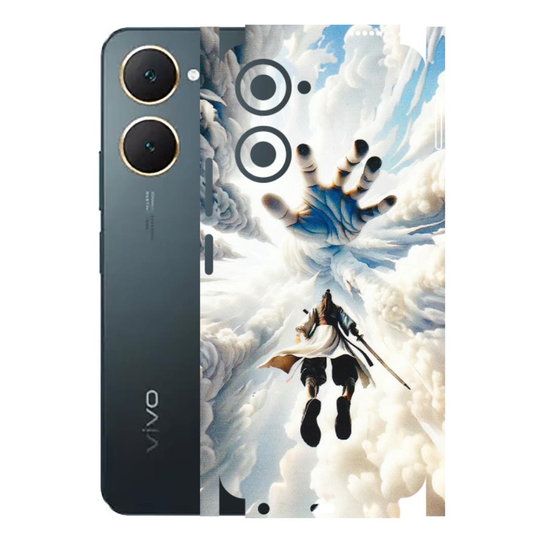 VIVO Y Series Phone Skins (All Models) - Big Hand With Monkey King - 3D Embossed Finish (L-323) Vivo Y18