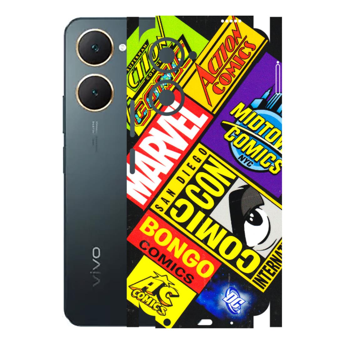 VIVO Y Series Phone Skins (All Models) - Bongo Comic Con - 3D Embossed Finish (L-325) Vivo Y18