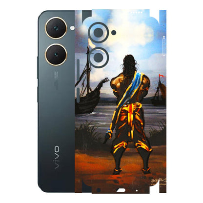 VIVO Y Series Phone Skins (All Models) - Heavenly God Figure - 3D Embossed Finish (L-34) Vivo Y18
