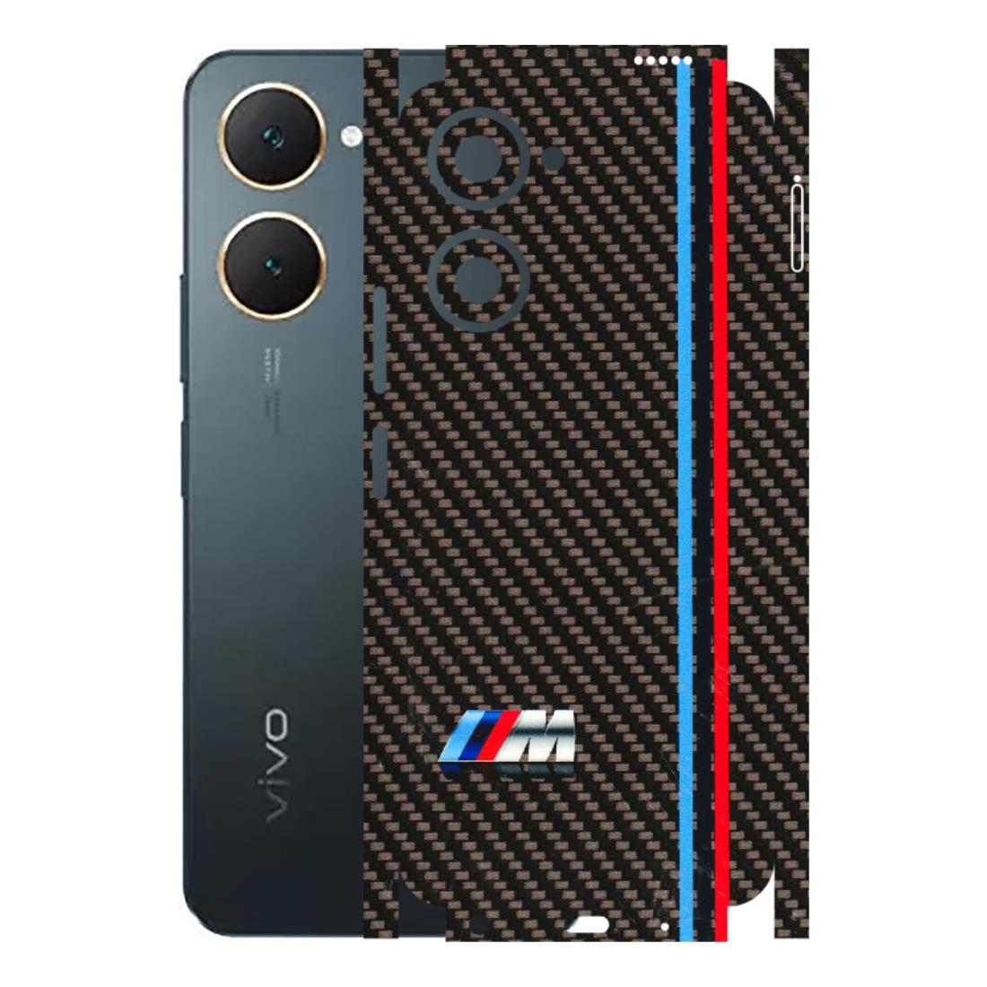 VIVO Y Series Phone Skins (All Models) - BM Carbon Fiber Feels - 3D Embossed Finish (L-38) Vivo Y18