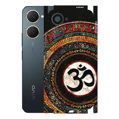 VIVO Y Series Phone Skins (All Models) - Aum Chant Abstract - 3D Embossed Finish (L-42) Vivo Y18