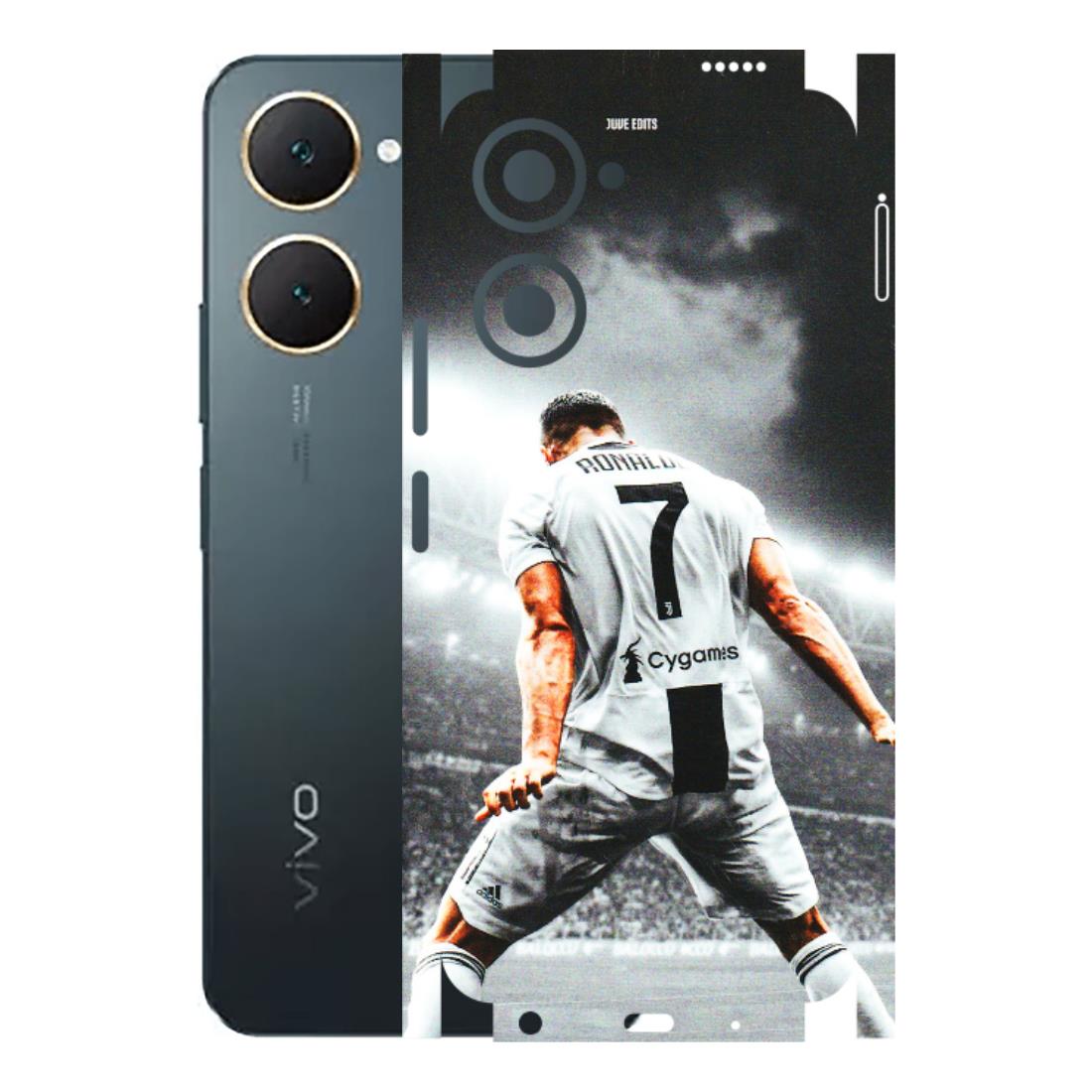 VIVO Y Series Phone Skins (All Models) - Ronaldo CR7 Crazy - 3D Embossed Finish (L-44) Vivo Y18