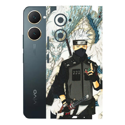 VIVO Y Series Phone Skins (All Models) - Kakashi Hatake Naruto Anime - 3D Embossed Finish (L-46) Vivo Y18