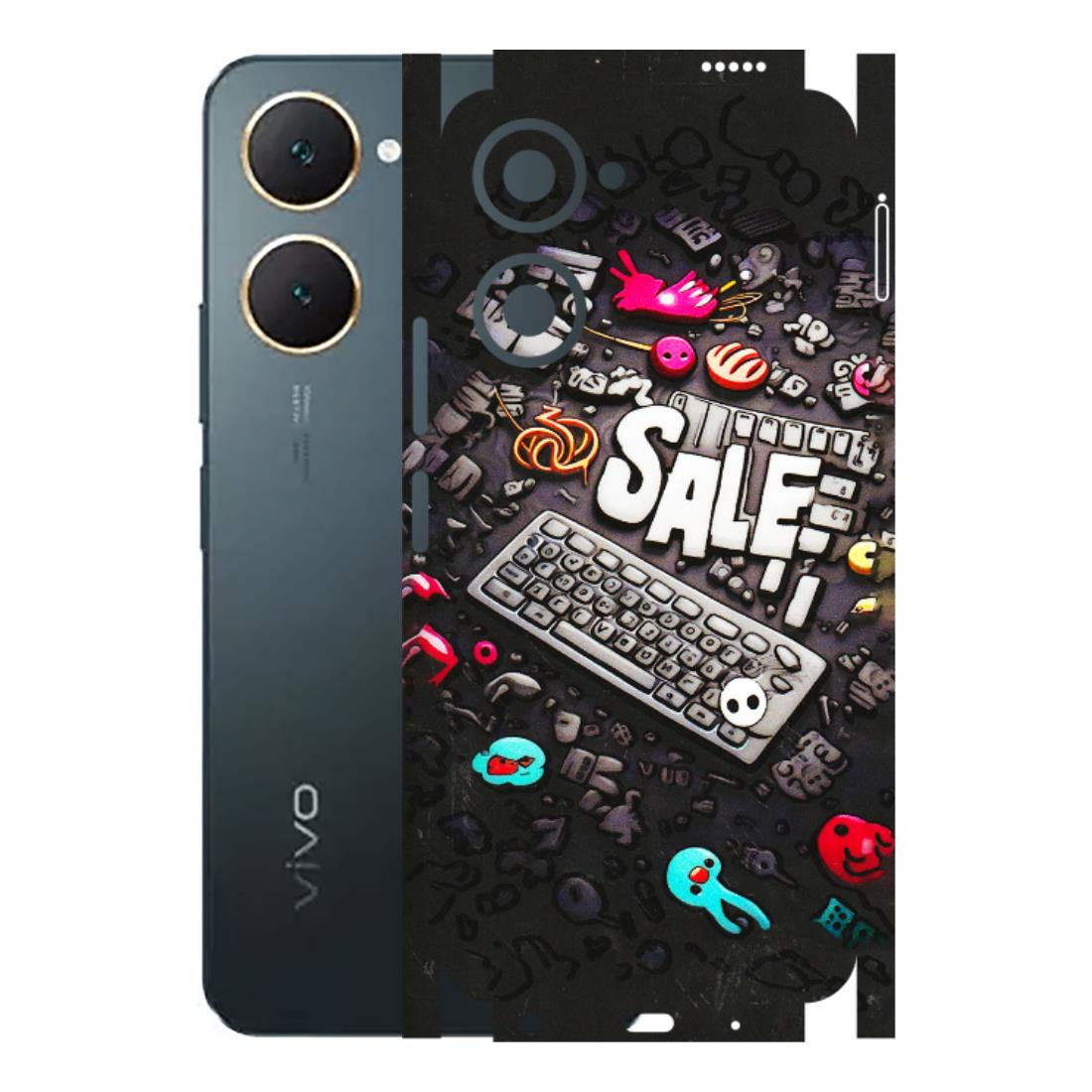 VIVO Y Series Phone Skins (All Models) - Gadgets Sale - 3D Embossed Finish (L-50) Vivo Y18