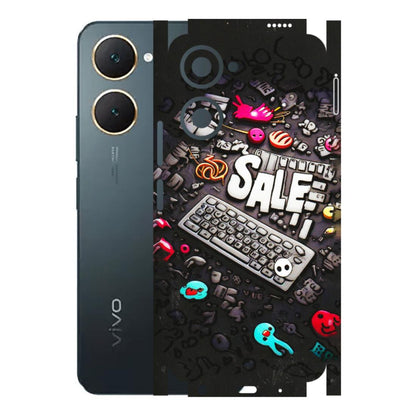 VIVO Y Series Phone Skins (All Models) - Gadgets Sale - 3D Embossed Finish (L-50) Vivo Y18