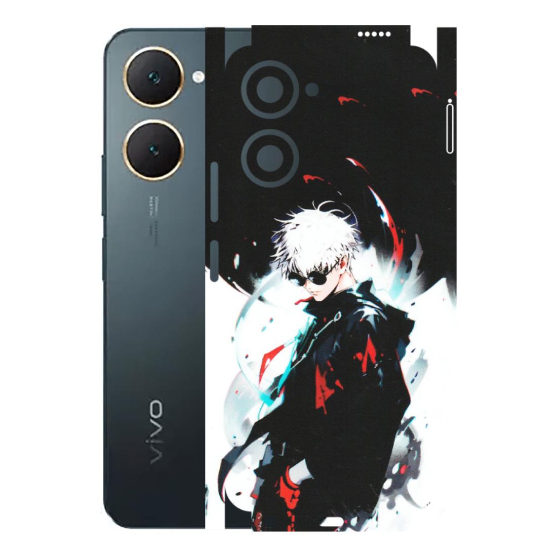 VIVO Y Series Phone Skins (All Models) - Gojo Powerful Charater Kaisen Anime - Matte Finish (M-144) Vivo Y18