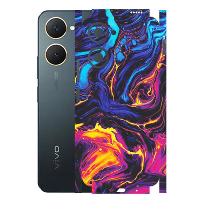 VIVO Y Series Phone Skins (All Models) - Abstract Paint Classy - Matte Finish (M-15) Vivo Y18