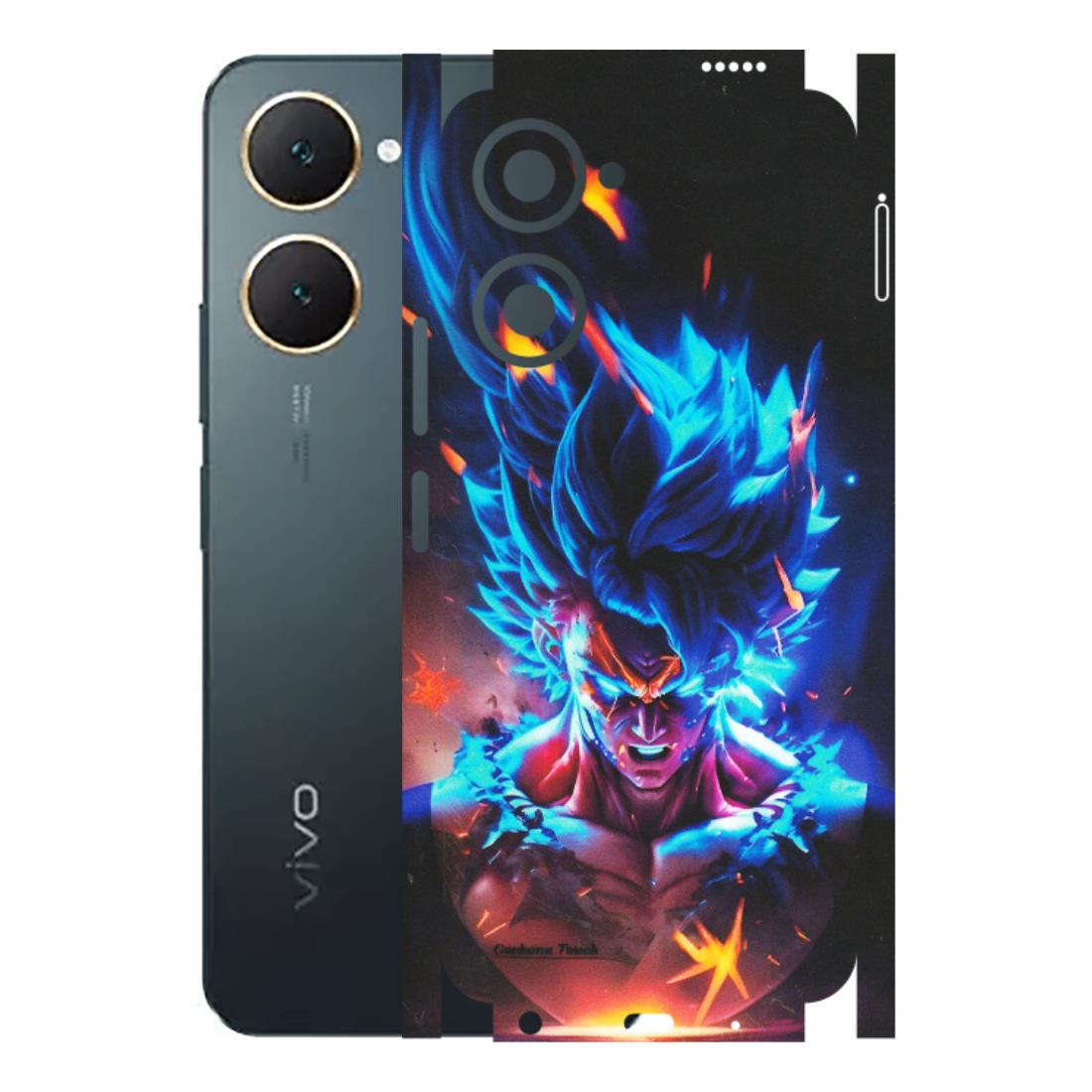 VIVO Y Series Phone Skins (All Models) - Angry Goku Dragon Ball Anime - Matte Finish (M-150) Vivo Y18