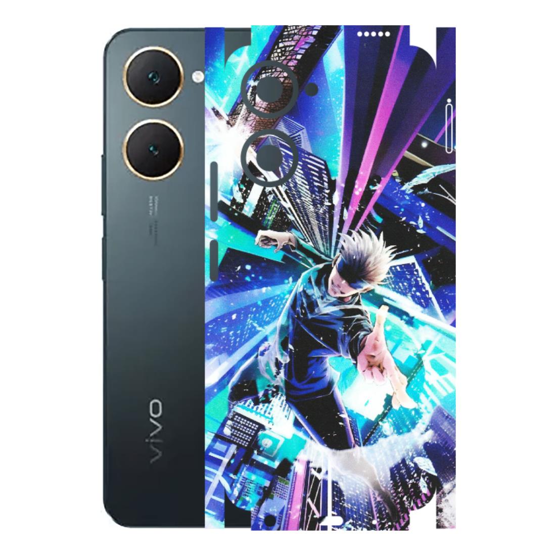 VIVO Y Series Phone Skins (All Models) - Manga Action Jujustu Kaisen Anime - Matte Finish (M-155) Vivo Y18