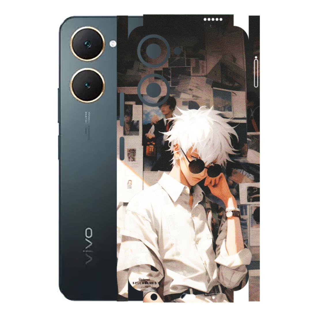VIVO Y Series Phone Skins (All Models) - Gojo Satoru Jujustu Kaisen Anime - Matte Finish (M-156) Vivo Y18
