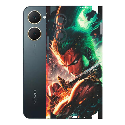 VIVO Y Series Phone Skins (All Models) - Anime Gojo Sword - Matte Finish (M-32) Vivo Y18