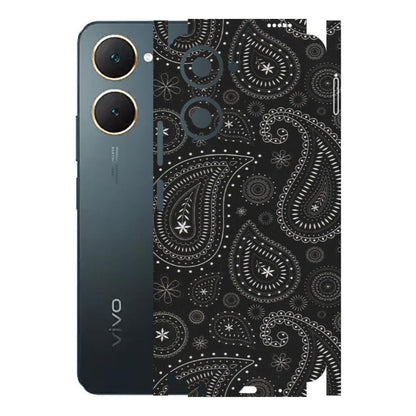 VIVO Y Series Phone Skins (All Models) - Black Sober Kerry - Matte Finish (M-37) Vivo Y18