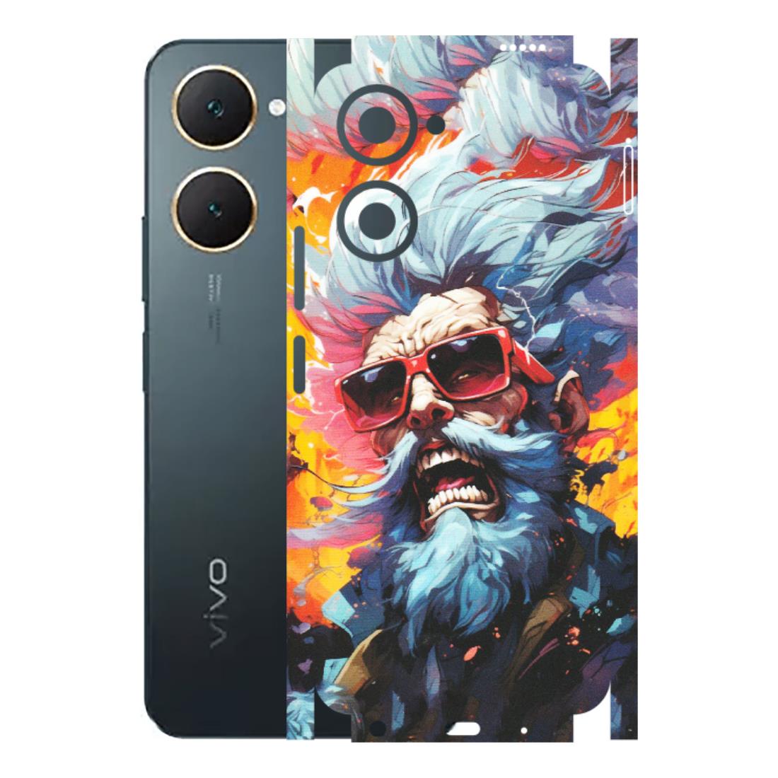 VIVO Y Series Phone Skins (All Models) - Daddy Cool Character - Matte Finish (M-43) Vivo Y18