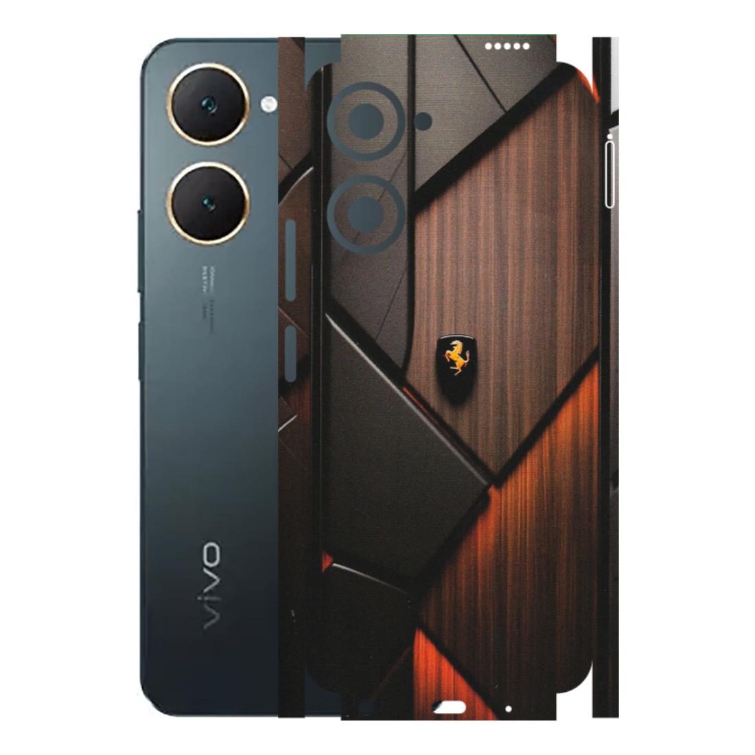 VIVO Y Series Phone Skins (All Models) - Lambo Beauty Wood Pattern Sober - Matte Finish (M-51) Vivo Y18