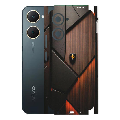 VIVO Y Series Phone Skins (All Models) - Lambo Beauty Wood Pattern Sober - Matte Finish (M-51) Vivo Y18