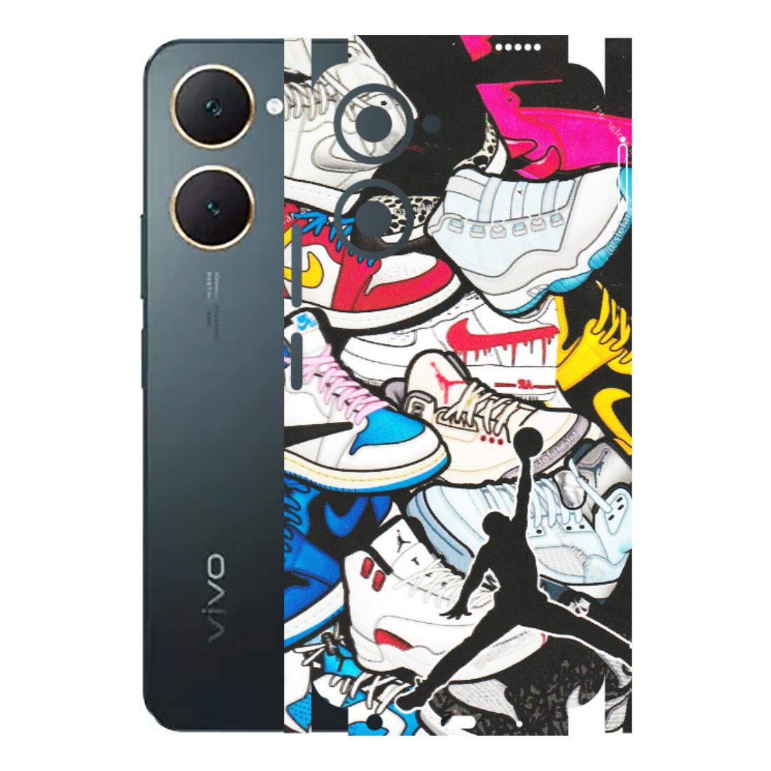 VIVO Y Series Phone Skins (All Models) - Jordan Sneakers Fan - Matte Finish (M-80) Vivo Y18