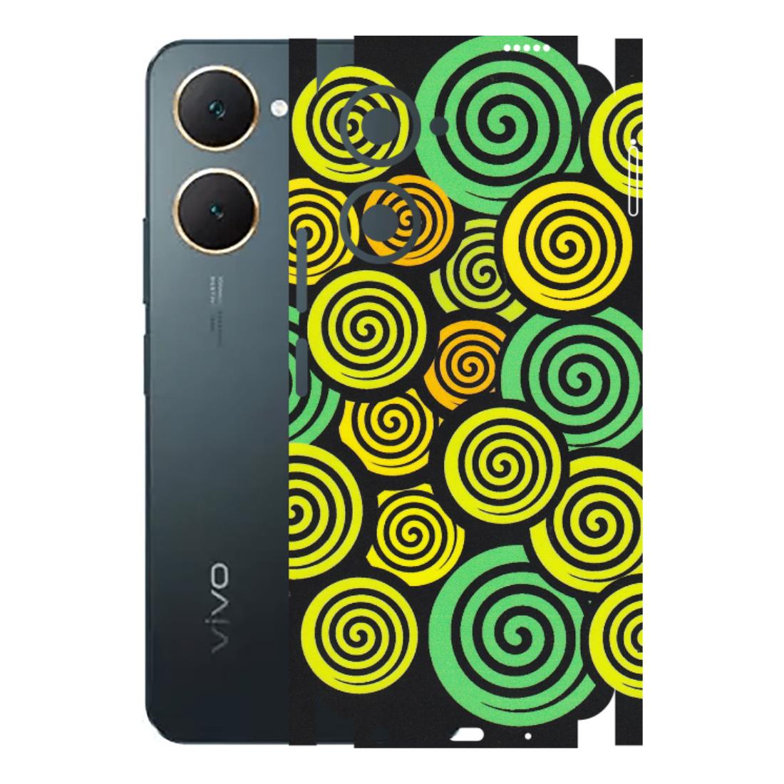 VIVO Y Series Phone Skins (All Models) - Crazy Spiral - Matte Finish (M-91) Vivo Y18