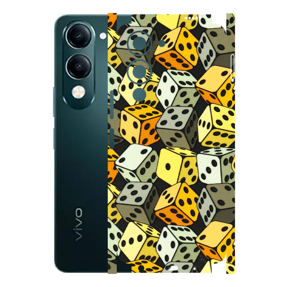 VIVO Y Series Phone Skins (All Models) - Dices Of Life - 3D Embossed Finish (L-04) Vivo Y19E