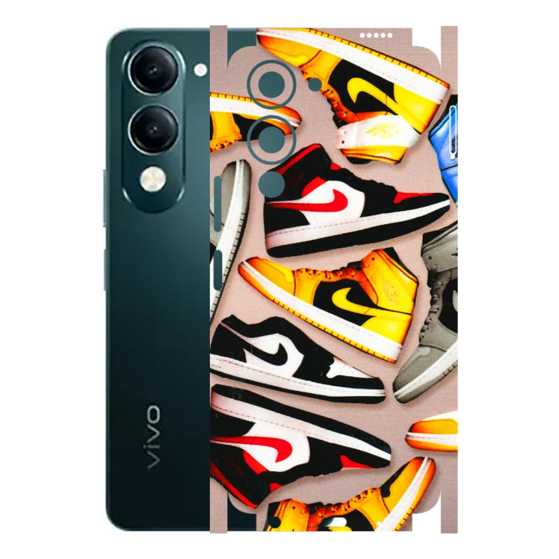 VIVO Y Series Phone Skins (All Models) - Sneaker Lover - 3D Embossed Finish (L-135) Vivo Y19E