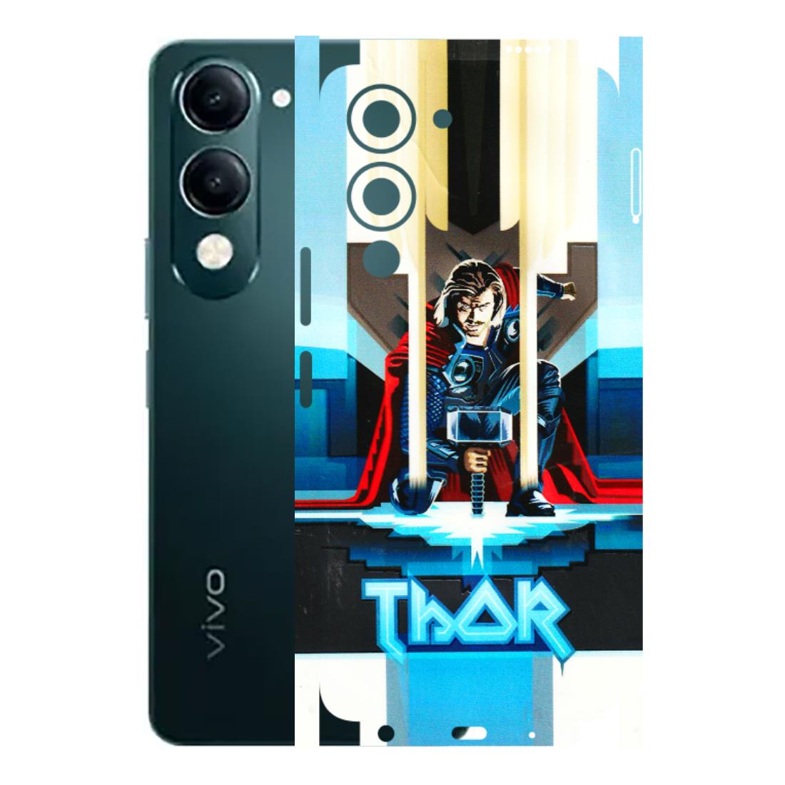 VIVO Y Series Phone Skins (All Models) - Thor - 3D Embossed Finish (L-137) Vivo Y19E