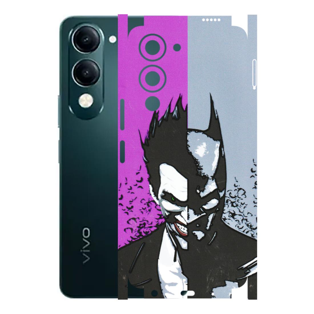 VIVO Y Series Phone Skins (All Models) - Batman & Joker - 3D Embossed Finish (L-143) Vivo Y19E