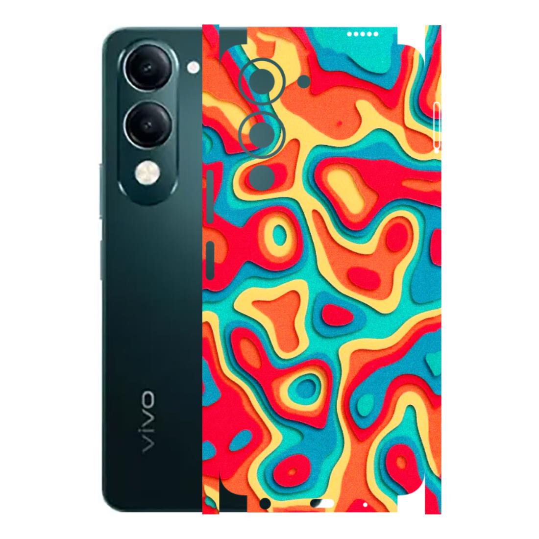VIVO Y Series Phone Skins (All Models) - Abstract Swirl - 3D Embossed Finish (L-150) Vivo Y19E