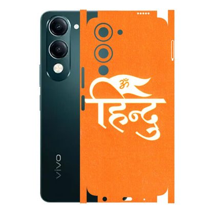 VIVO Y Series Phone Skins (All Models) - Hindu Kesari - 3D Embossed Finish (L-154) Vivo Y19E