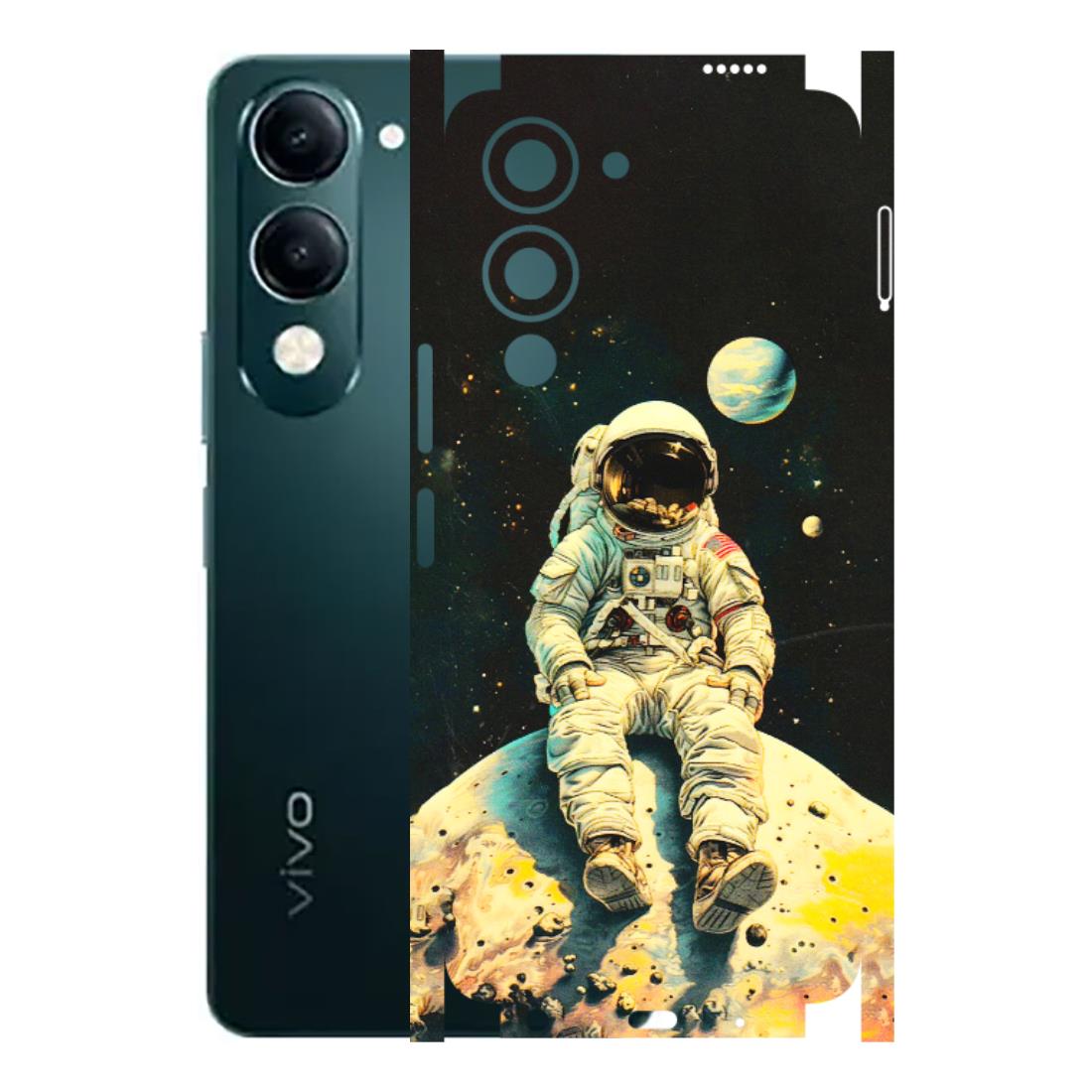 VIVO Y Series Phone Skins (All Models) - Astronaut in Space - 3D Embossed Finish (L-16) Vivo Y19E