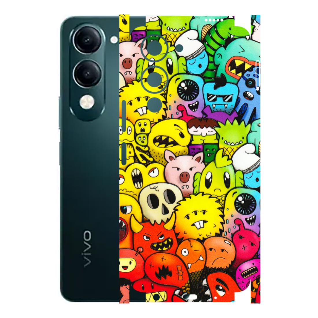 VIVO Y Series Phone Skins (All Models) - Angry Funkies - 3D Embossed Finish (L-169) Vivo Y19E