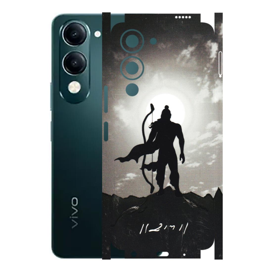 VIVO Y Series Phone Skins (All Models) - Jai Siya Ram - 3D Embossed Finish (L-200) Vivo Y19E