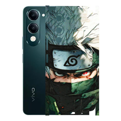 VIVO Y Series Phone Skins (All Models) - Kakashi Red Eye Focus - 3D Embossed Finish (L-227) Vivo Y19E