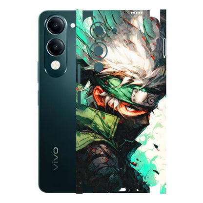 VIVO Y Series Phone Skins (All Models) - Kakashi Side Profile - 3D Embossed Finish (L-249) Vivo Y19E