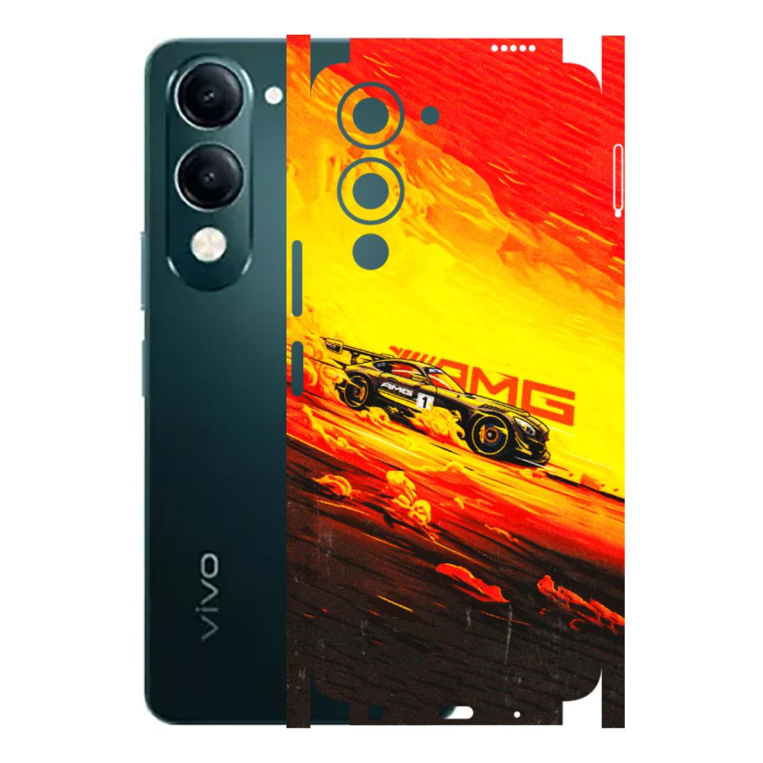 VIVO Y Series Phone Skins (All Models) - AMG Car Speed Cover - 3D Embossed Finish (L-256) Vivo Y19E