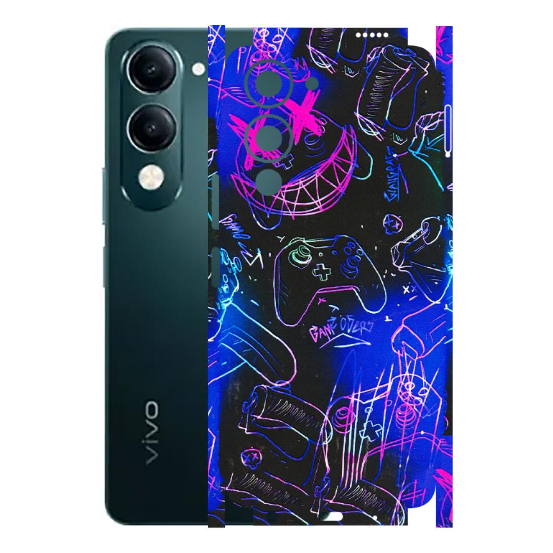 VIVO Y Series Phone Skins (All Models) - Gamers Paradise - 3D Embossed Finish (L-258) Vivo Y19E