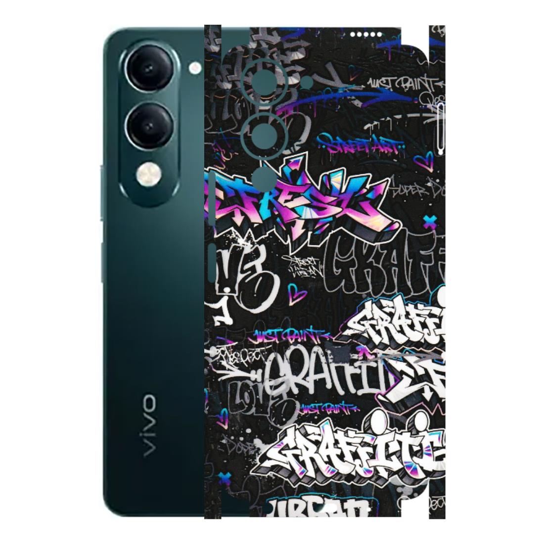 VIVO Y Series Phone Skins (All Models) - Graffiti Killer - 3D Embossed Finish (L-274) Vivo Y19E