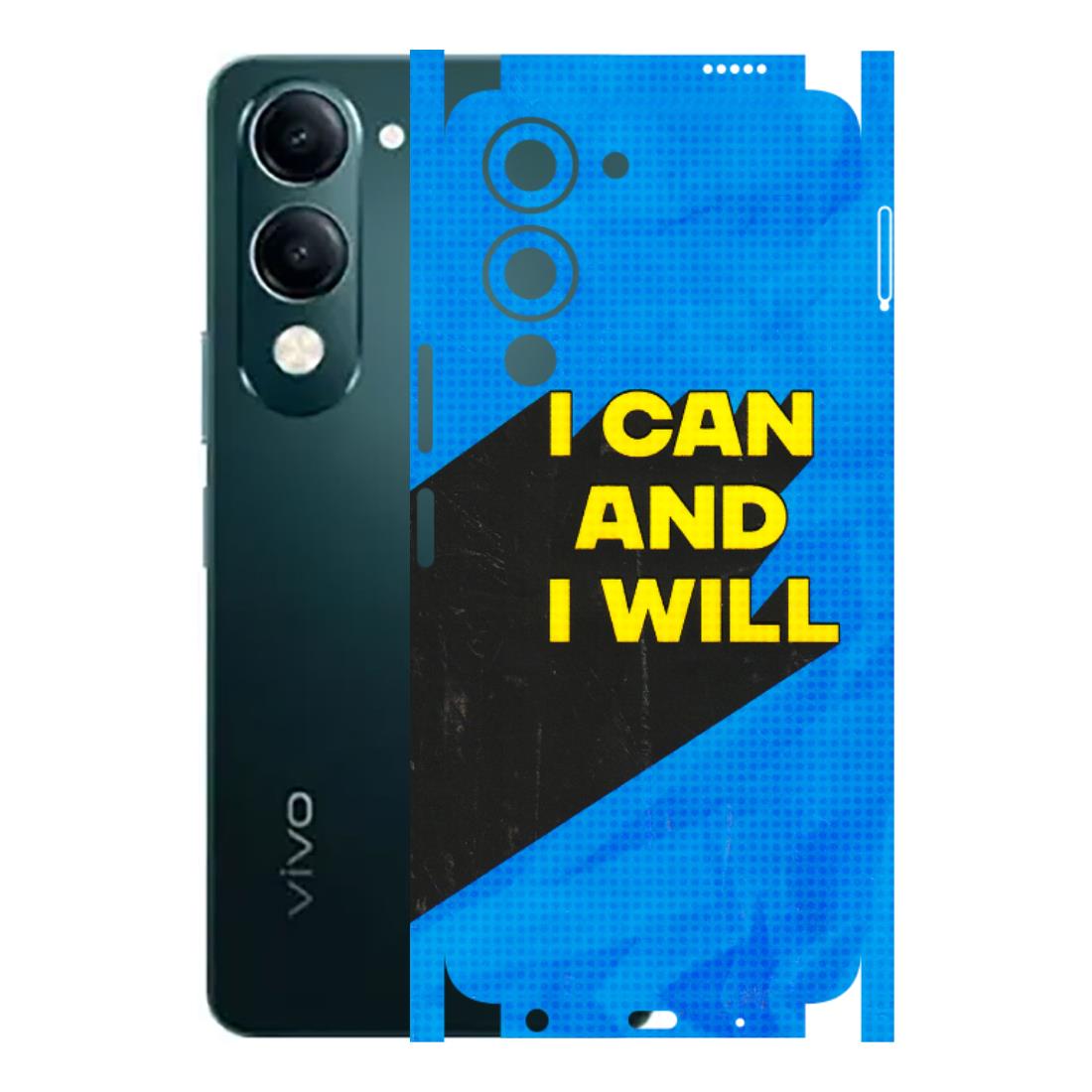 VIVO Y Series Phone Skins (All Models) - I Can And I Will - 3D Embossed Finish (L-281) Vivo Y19E