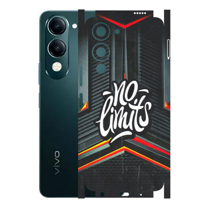 VIVO Y Series Phone Skins (All Models) - No Limits - 3D Embossed Finish (L-286) Vivo Y19E
