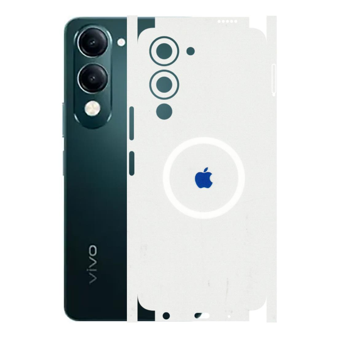 VIVO Y Series Phone Skins (All Models) - iPhone Magsafe Logo - 3D Embossed Finish (L-320) Vivo Y19E
