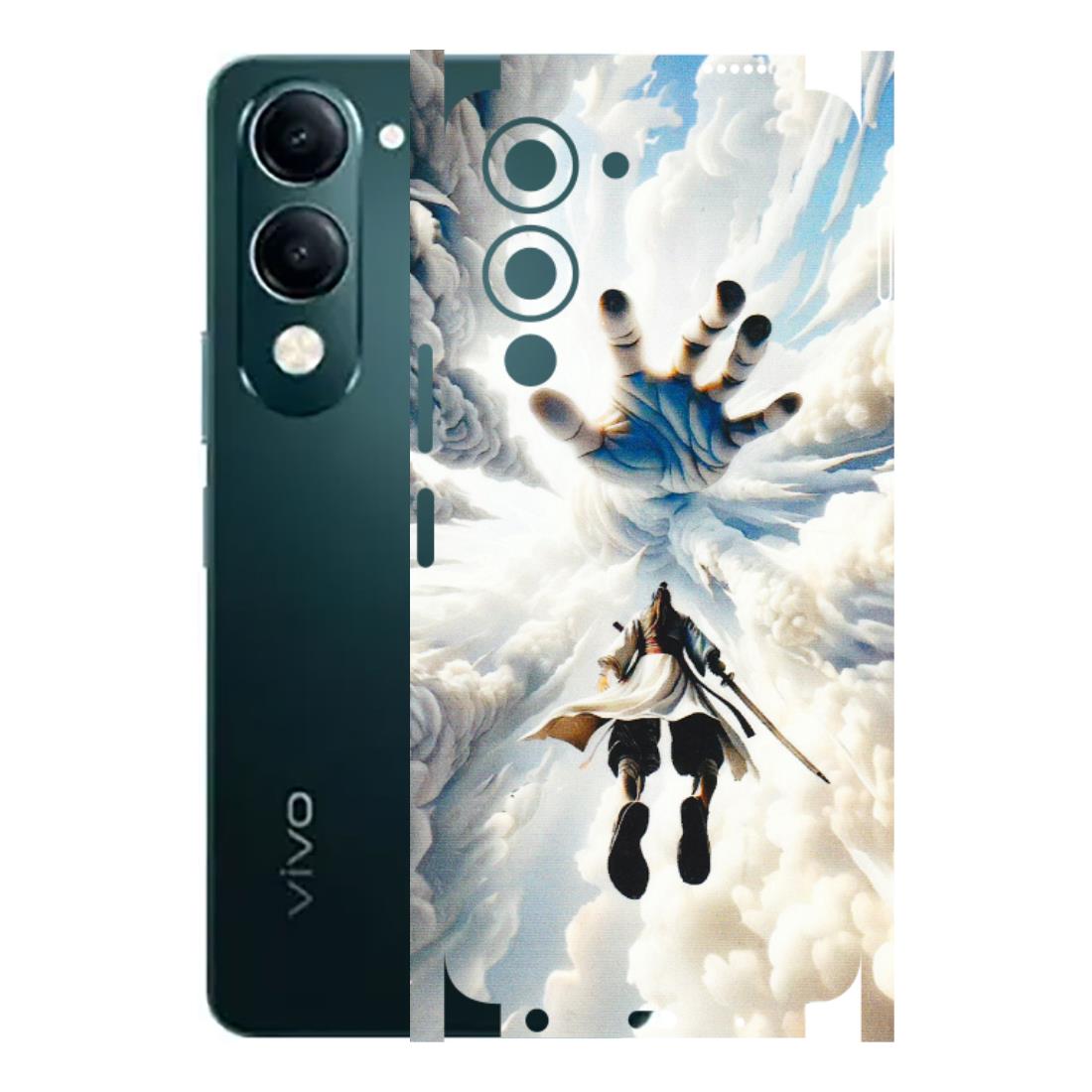 VIVO Y Series Phone Skins (All Models) - Big Hand With Monkey King - 3D Embossed Finish (L-323) Vivo Y19E