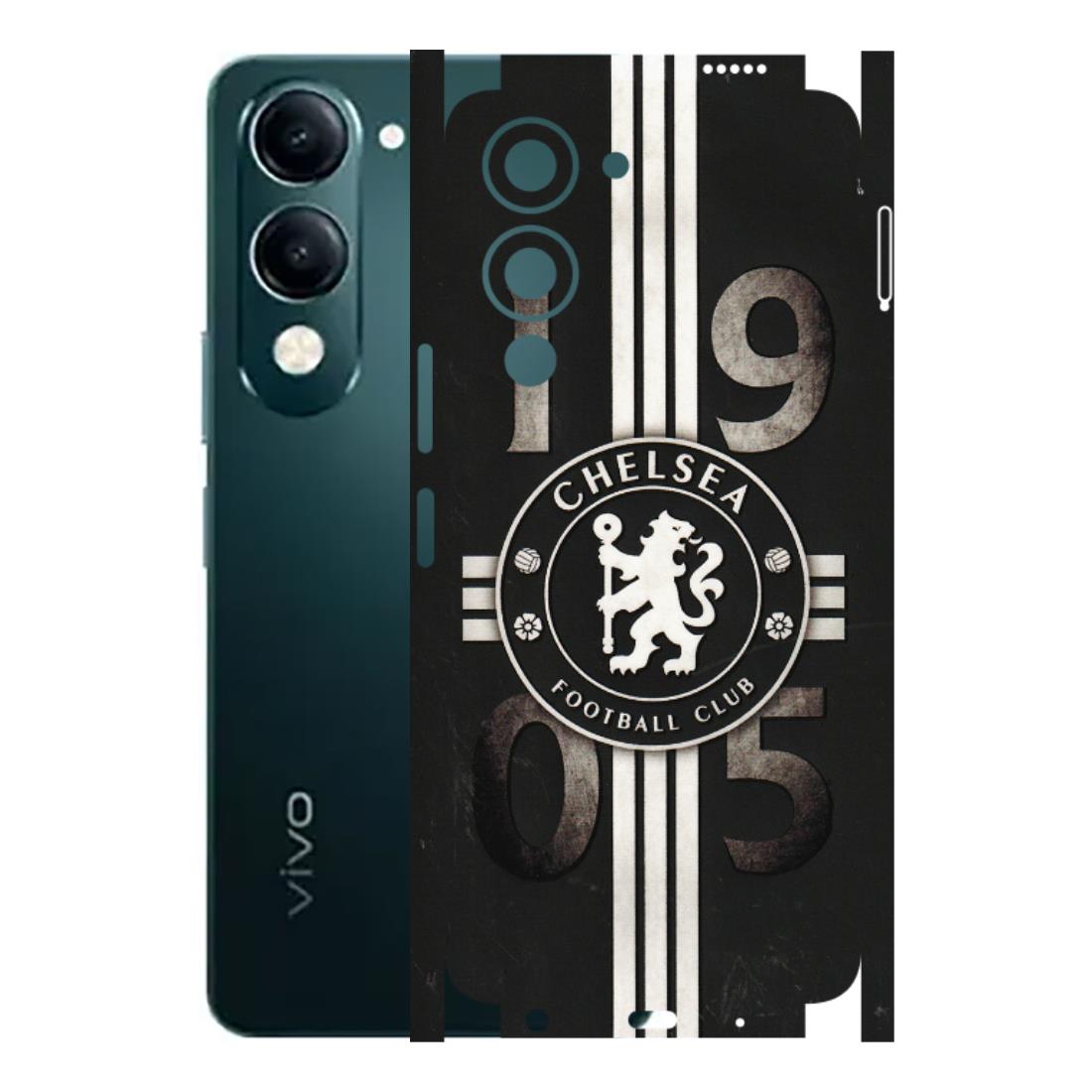 VIVO Y Series Phone Skins (All Models) - Chelsea Fan Club - 3D Embossed Finish (L-36) Vivo Y19E