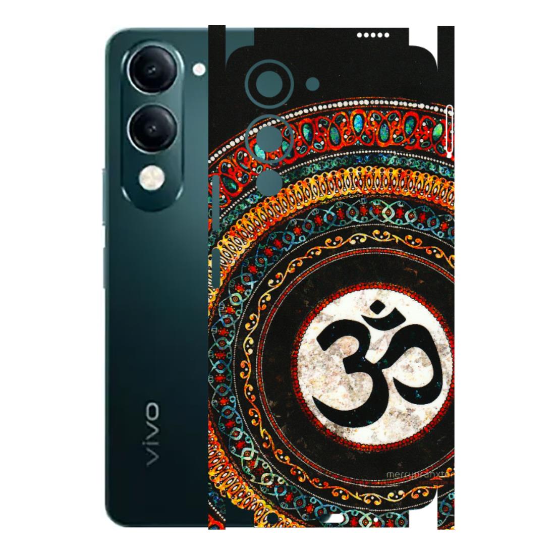 VIVO Y Series Phone Skins (All Models) - Aum Chant Abstract - 3D Embossed Finish (L-42) Vivo Y19E