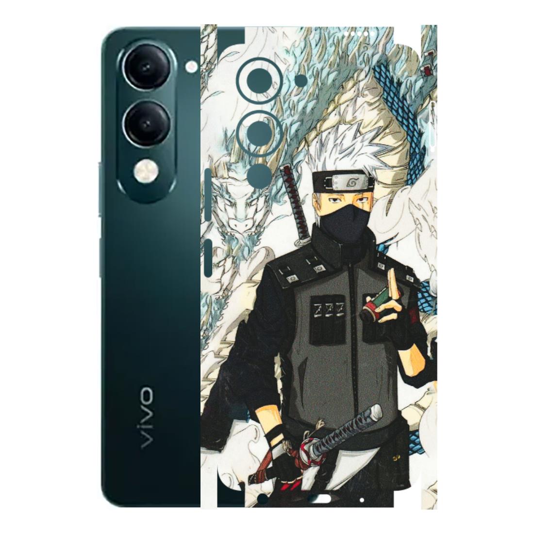 VIVO Y Series Phone Skins (All Models) - Kakashi Hatake Naruto Anime - 3D Embossed Finish (L-46) Vivo Y19E