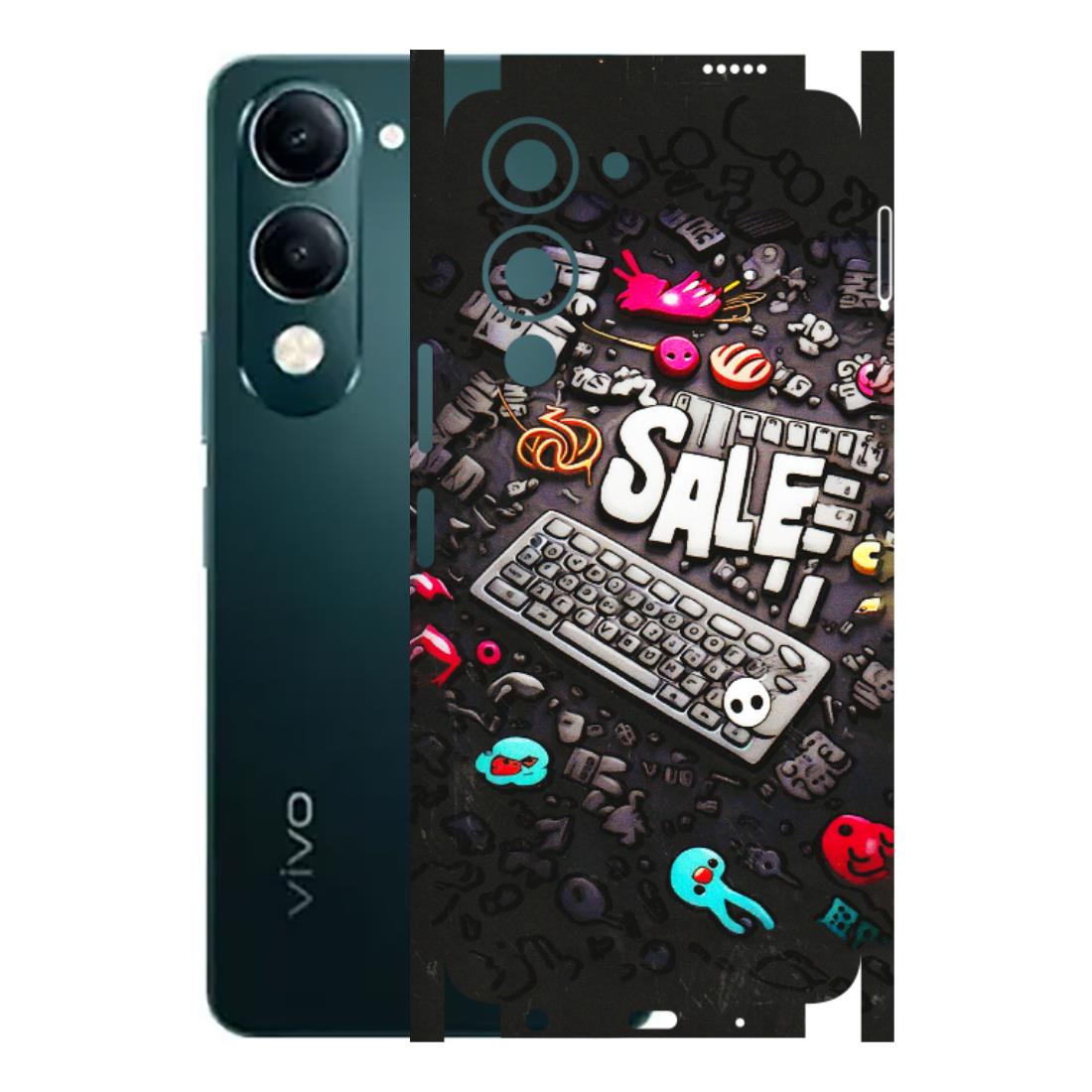 VIVO Y Series Phone Skins (All Models) - Gadgets Sale - 3D Embossed Finish (L-50) Vivo Y19E