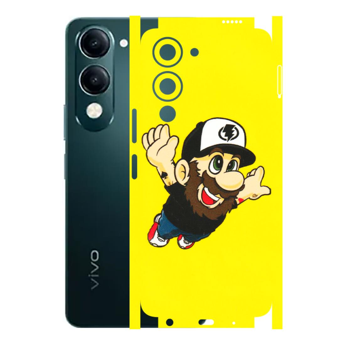 VIVO Y Series Phone Skins (All Models) - Flying Beardo - 3D Embossed Finish (L-60) Vivo Y19E