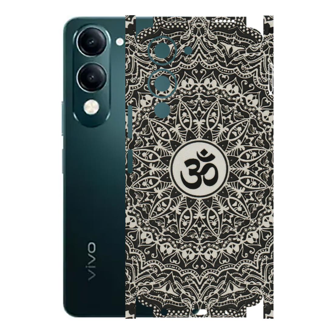 VIVO Y Series Phone Skins (All Models) - Aum Elegant Mandala - 3D Embossed Finish (L-62) Vivo Y19E