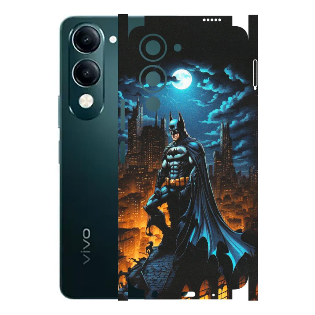VIVO Y Series Phone Skins (All Models) - Batman Arkham City - Matte Finish (M-01) Vivo Y19E